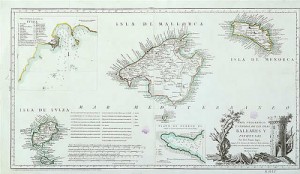 Historia. Mapa de Baleares